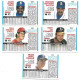 Famous American Baseball Players (Major League Baseball (MLB)) 5 Cards - Verzamelingen