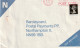 1990 Firm Perforation On Letter MGN, Owls - Storia Postale