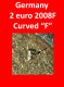 * ERROR HAMBURG: GERMANY  2 EURO 2008F NOT OLD MAP! UNPUBLISHED!  · LOW START ·  NO RESERVE! - Varietà E Curiosità