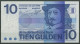 Niederlande 10 Gulden 1968, KM 91 B, Frans Hals, Kassenfrisch (K774) - 10 Gulden