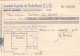 Delcampe - Espanha  - 15    Faturas  Recibos De Restauração  Do Toureiro António  Dos Santos      1951 - Etiquettes D'hotels