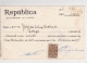 Portugal - 5 Faturas  De Jornais  Anos 1950 - Portugal