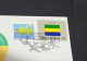 13-3-2024 (2 Y 52) COVID-19 4th Anniversary - Gabon - 13 March 2024 (with Gabon UN Flag Stamp) - Disease
