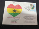 13-3-2024 (2 Y 52) COVID-19 4th Anniversary - Ghana - 13 March 2024 (with OZ COVID-19 Doctor Stamp) - Disease