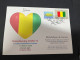 13-3-2024 (2 Y 52) COVID-19 4th Anniversary - Guinea - 13 March 2024 (with Guinea UN Flag Stamp) - Disease