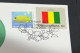 13-3-2024 (2 Y 52) COVID-19 4th Anniversary - Guinea - 13 March 2024 (with Guinea UN Flag Stamp) - Disease