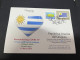 13-3-2024 (2 Y 52) COVID-19 4th Anniversary - Uruguay - 13 March 2024 (with Uruguay UN Flag Stamp) - Disease