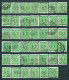 Germany, Allied Occup., 1946, Lot Of 243 Stamps From Set MiNr 911-937 - Used - Oblitérés