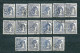 Delcampe - Germany, Allied Occup., 1947/48, Lot Of 102 Stamps MiNr 957 + 960 + 963-64 + 970 - Used - Gebraucht