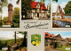 73671197 Barsinghausen Nordmannsturm Rathaus Freibad Alte Taufe Landschaftspanor - Barsinghausen