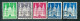 Delcampe - Germany, Am/Brit Zone 1948, Lot Of 188 Stamps From Set MiNr 73 Wg - 100 Wg Incl. MiNr 100 I Wg - Used - Afgestempeld