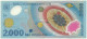 ROMANIA - 2.000 Lei - 1999 - Pick 111.a - Unc. - Série 002C - Total Solar ECLIPSE Commemorative POLYMER - 2000 - Rumänien