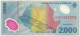 ROMANIA - 2.000 Lei - 1999 - Pick 111.a - Unc. - Série 002E - Total Solar ECLIPSE Commemorative POLYMER - 2000 - Roumanie