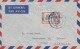 Ceylon: 1955: Air Mail To Zwickau - Sri Lanka (Ceylon) (1948-...)