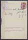 EP Carte-lettre 10c (N°46) "Union Des Fabricants D'Armes De Liège" Càd LIEGE /12 DEC 1890 Pour E/V - Postbladen