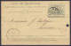 Avis De Réception De Colis 10c Vert-gris Càd OUGREE /11 XI 1912 Pour VERVIERS (au Dos: Càd Chemin De Fer [NORD-BELGE /11 - Nord Belge