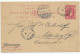 Sierra Leone, Mano Salija Post Card With Reply Card Germany Oldenburg, 1907 - Sierra Leone (1961-...)