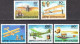 Delcampe - Republique Centrafricaine 1962-1979 Airplanes, Sport, Insects Etc. 10 Sets + 3 Blocks Used / MNH As Shown - Central African Republic