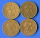 10  Cents  1898 +1899  +1902 +1904 - 10 Centimes