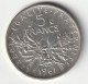 5 Francs Argent 1961 - Silver - - 5 Francs