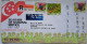SINGAPORE...COVER WITH STAMPS ..  PAST MAIL ..REGISTERED..INSECTS.. - Api