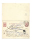 RUSSIA RUSSIE UKRAINE - DOUBLE POSTAL STATIONERY POSTAGE DUE ZHYTOMYR - Lettres & Documents