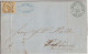 1865 - BRAUNSCHWEIG - 1Sgr Sur LETTRE - Brunswick