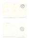 DENMARK DANMARK - LOT OF 2 AIRMAIL LUFTPOST COVERS - Luftpost