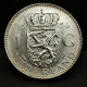 1 GULDEN JULIANA  ARGENT 1956 PAYS BAS / NEDERLAND SILVER - 1948-1980 : Juliana