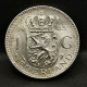 1 GULDEN JULIANA  ARGENT 1965 PAYS BAS / NEDERLAND SILVER - 1948-1980: Juliana