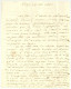 Anjou Revolution Lettre Du Pretre Petit Au Chanoine Manthelon à Angers Sens 1813 TEXTE Sansculottes Parle Captivité - Historische Personen