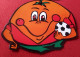 CARETA DE CARTÓN NARANJITO MASCOTA DEL MUNDIAL DE FÚTBOL ESPAÑA 82 1982 CAMPEONATO DEL MUNDO FOOTBALL...FUTEBOL CALCIO.. - Altri & Non Classificati