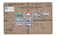 GREAT BRITAIN UNITED KINGDOM ENGLAND COLONIES - SUDAN - 1950 FULL SET AIRMAIL ON COVER TO USA - REAL CIRCULATION - Soudan (1954-...)