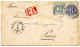 ALLEMAGNE - TOUR ET TAXIS - 6 KR SUR ENTIER 6 KR DE FRANCFORT POUR PARIS, 1865 - Cartas & Documentos