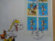 FDC Fête Timbre 2003 Luky Luke BD Comic Komikus Comico Grappig Bande Déssinée Cheval Horse Pferd Cavallo Caballo Paard - Cómics