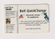 CANADA -  Bell Quick Change Chip Phonecard - Kanada