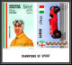 Manama - 5052a/ Mi 147/152 B Ajman A 375/380 B Cars Motor Racing Voiture MNH Non Dentelé Imperf 1969 Fangio Ferrari - Automovilismo