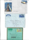 LOT OF 9  AEROGRAMME AIR LETTER AIRMAIL - GUINEE GUINEA ISRAEL AUSTRALIA NIGERIA GHANA SOUTHERN RHODESIA ZIMBABWE - Sonstige (Luft)