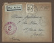 !!! TUNISIE, LETTRE FM PAR AVION POUR LA FRANCE DE 1940, CACHET MARINE NATIONALE, SERVICE A LA MER - Poste Aérienne