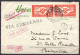 ENVELOPPE PORTUGAL LISBONNE LISBOA 1941 POUR BRUXELLES BELGICA -  CENSURE - Via ALEMANHA - GEPRÜFT WEHRMACHT - Storia Postale