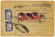 ALLEMAGNE - EMPIRE - 20 PF + 1 M X2 + TURQUIE SUR PAKETKARTE DE VOHWINKEL POUR CONSTANTINOPLE, 1917 - Lettres & Documents