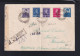 Rumänien Romania R-Brief 1943 Gura Sadului Nach Böhmen Mähren Zensur - Lettres 2ème Guerre Mondiale