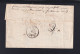 Belgien Faltbrief 1814 Extrait Mortuaire Tournay - 1794-1814 (Période Française)