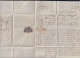 Belgien Frankreich France Faltbrief Grammont An 5 Nach Bruxelles - 1794-1814 (Periodo Frances)