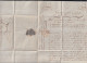 Belgien Frankreich France Faltbrief Grammont An 5 Nach Bruxelles - 1794-1814 (Periodo Francese)