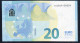 &euro; 20  IRELAND TC  T006  DRAGHI  UNC - 20 Euro