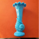 VASE ANCIEN EN OPALINE BLEU - Ref. N°74PO - - Other & Unclassified