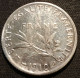 FRANCE - 1 FRANC 1910 - Semeuse - Argent - Silver - Gad 467 - KM 844 - 1 Franc