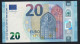 &euro; 20  IRELAND TC  T004  DRAGHI  UNC - 20 Euro