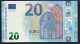 &euro; 20  IRELAND TC  T002  DRAGHI  UNC - 20 Euro